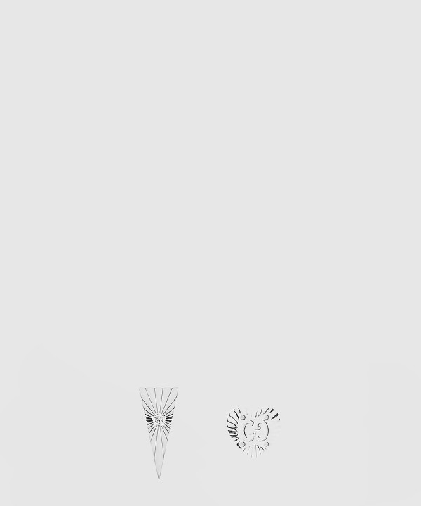 구찌 아이콘 비대칭 귀걸이 662067