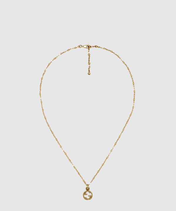 구찌 인터로킹 목걸이 603619