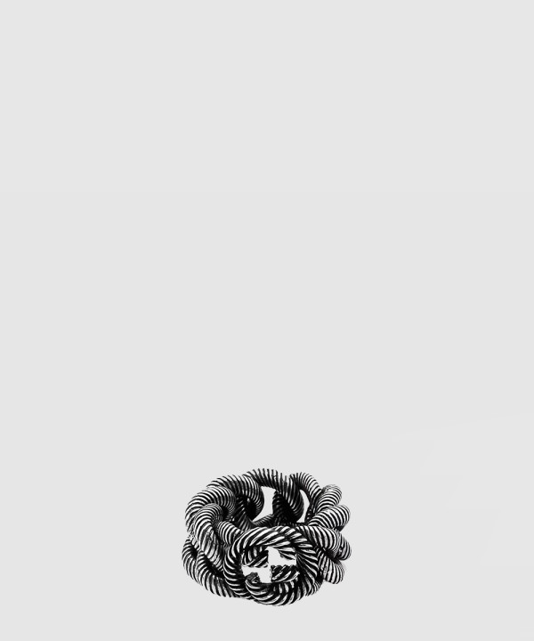 구찌 스털 싱글 반지 527394