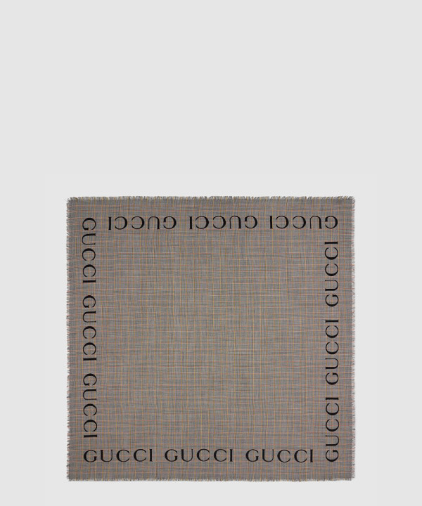 구찌 플로라 프린트 실크 스카프 572419