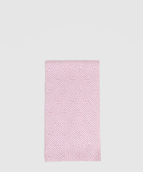 구찌 GG 자카드 패턴 니트 스카프 677795