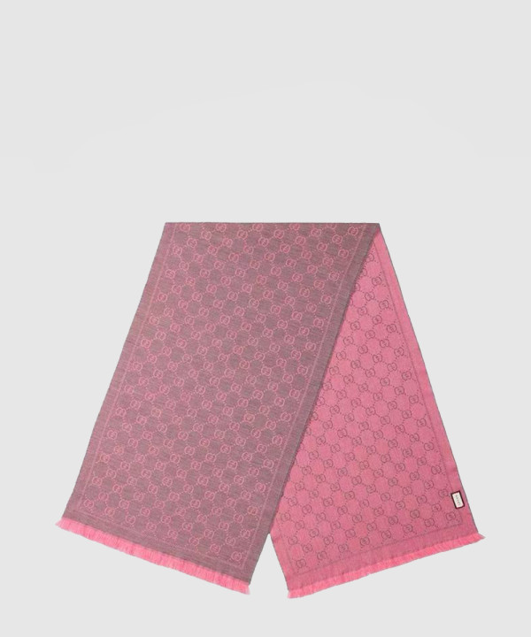 구찌 GG 자카드 패턴 니트 스카프 133483