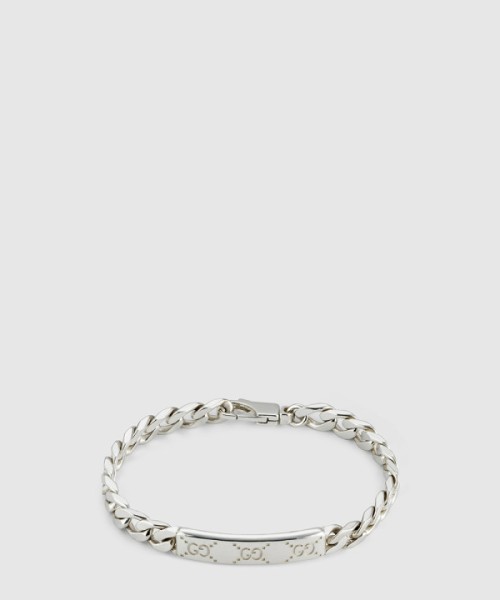 구찌 GG 태그 구찌 시그니처 팔찌 814851
