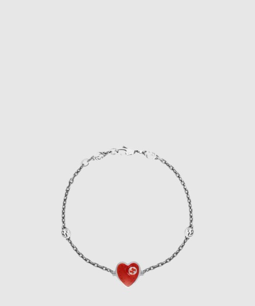 구찌 인터로킹 G 팔찌 645546