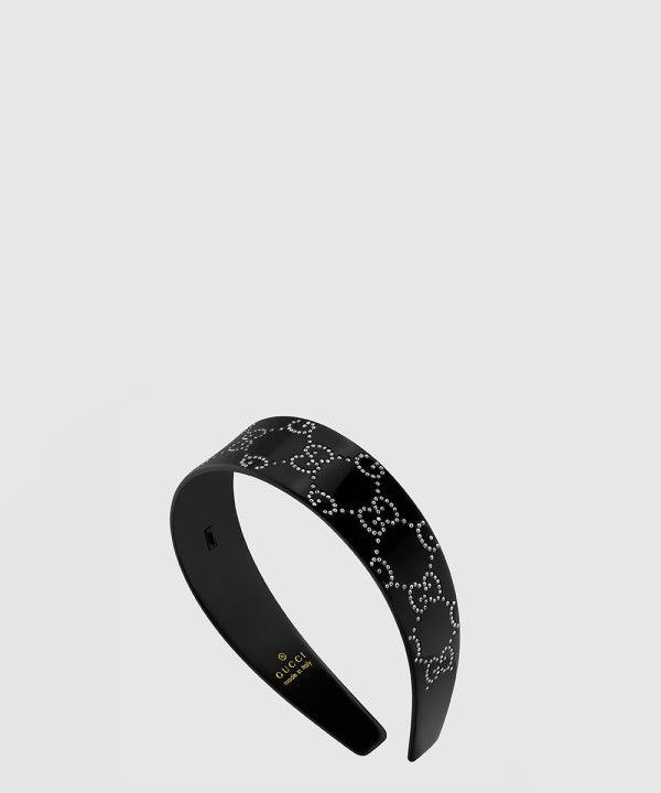 구찌 GG 크리스털 헤드 밴드 754018