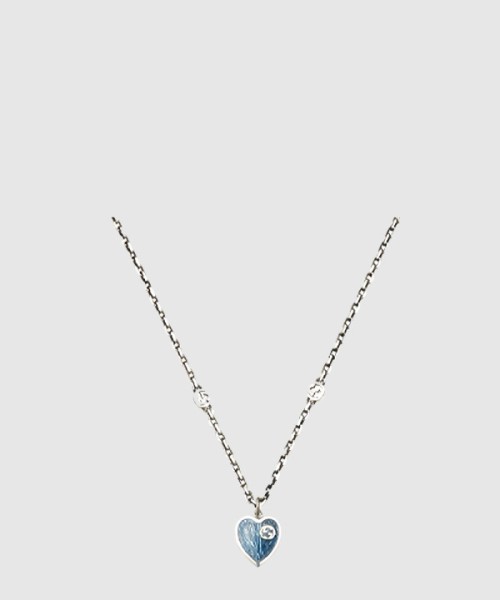 구찌 인터로킹 G 목걸이 645545