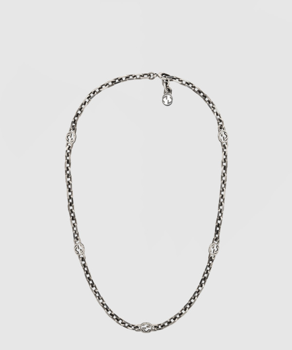 구찌 인터로킹 목걸이 616941