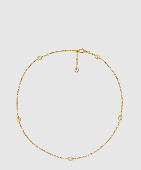 구찌 인터로킹 목걸이 629901