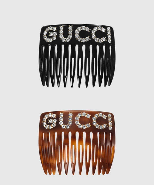 구찌 크리스탈 헤어콤 503957