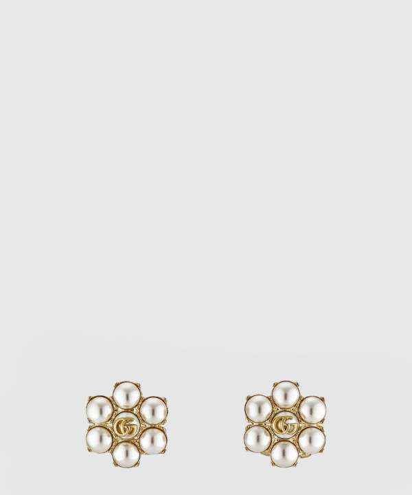 구찌 펄 GG 귀걸이 645669