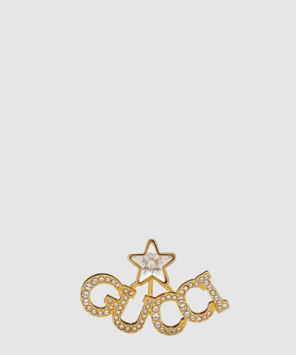 구찌 스크립트 싱글 귀걸이 679056