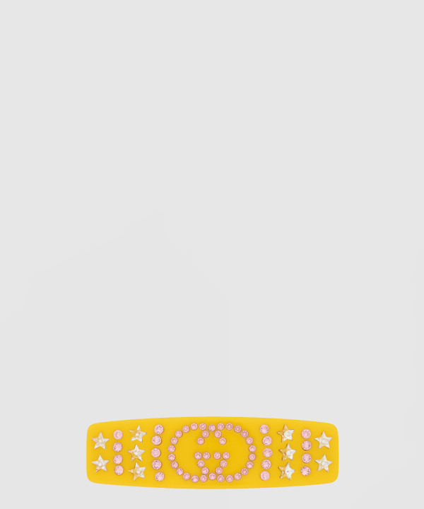 구찌 크리스탈 머리핀 527181