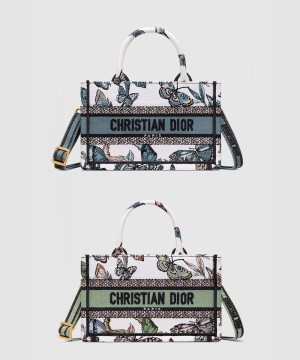 디올 북 토트 미니 숄더백 S5573
