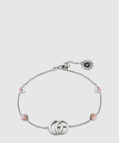 구찌 더블 G 자개 팔찌 527393