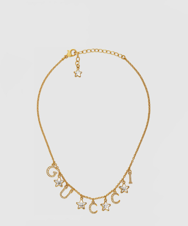 구찌 스크립트 목걸이 679044