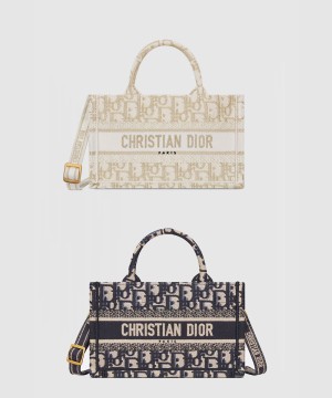 디올 북 토트 미니 숄더백 S5573