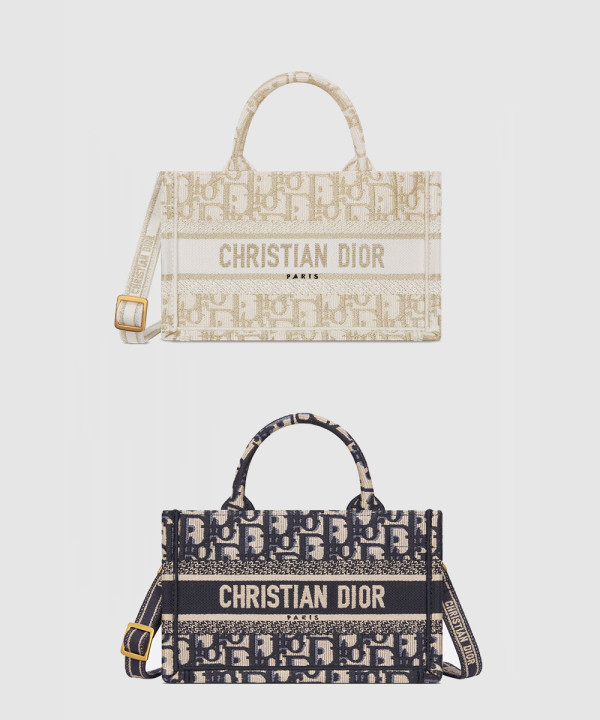 디올 북 토트 미니 숄더백 S5573