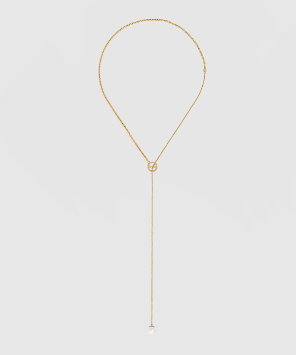 구찌 펄 드롭 목걸이 774689