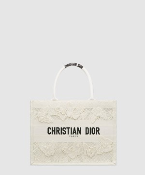 디올 북 토트백 미듐 M1296