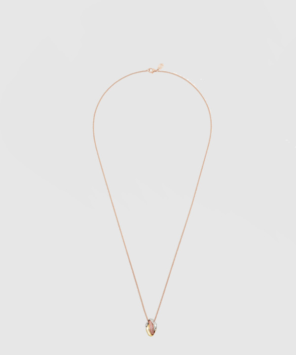 까르띠에 트리니티 쿠션 네크리스 B7224992