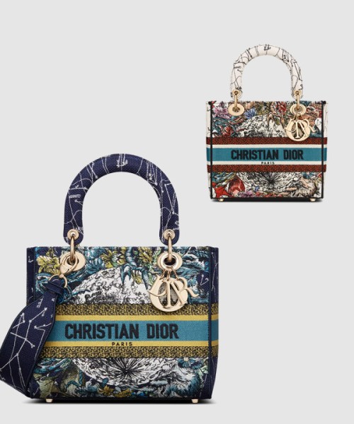 디올 레이디백 디라이트 미듐 M0565