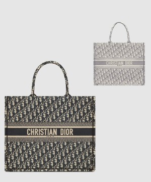 디올 북 토트백 라지 M1286