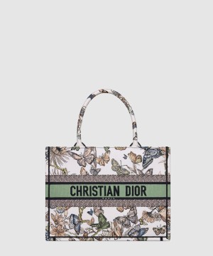 디올 북 토트백 미듐 M1296
