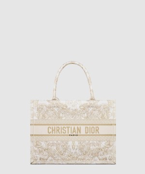 디올 북 토트백 미듐 M1296