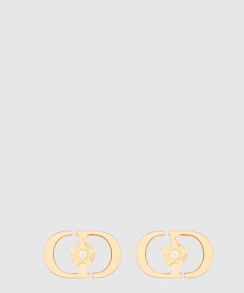 디올 Lucky Petit CD 스터드 귀걸이 E3949
