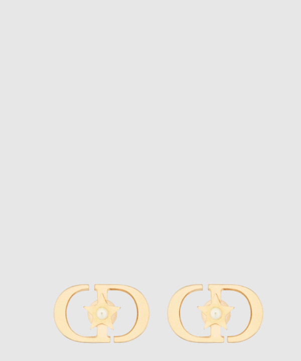 디올 Lucky Petit CD 스터드 귀걸이 E3949