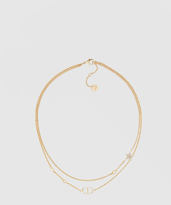 디올 Petit CD 더블 목걸이 N1155