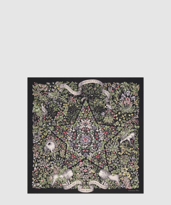 디올 Around the World 90 스퀘어 스카프 51STE