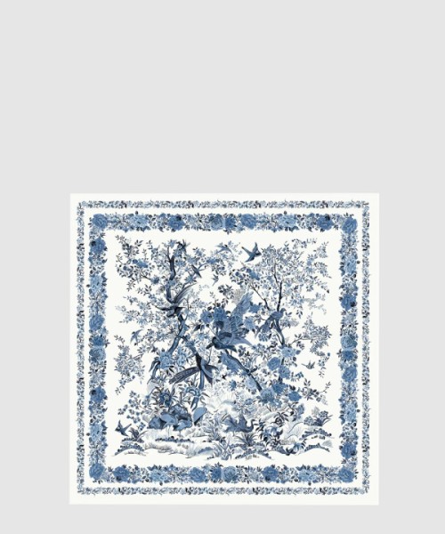 디올 Jardin d'Hiver 90 스퀘어 스카프 25JAH