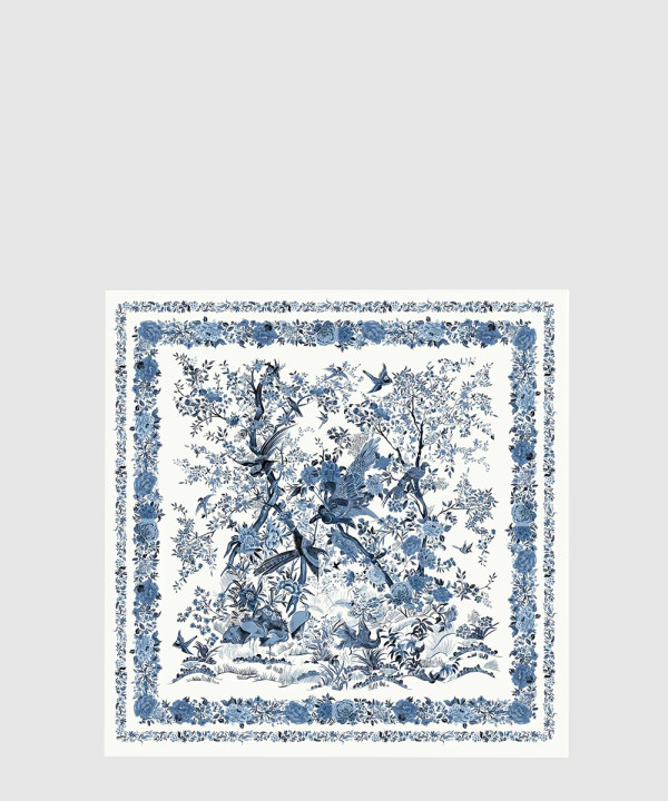 디올 Jardin d'Hiver 90 스퀘어 스카프 25JAH