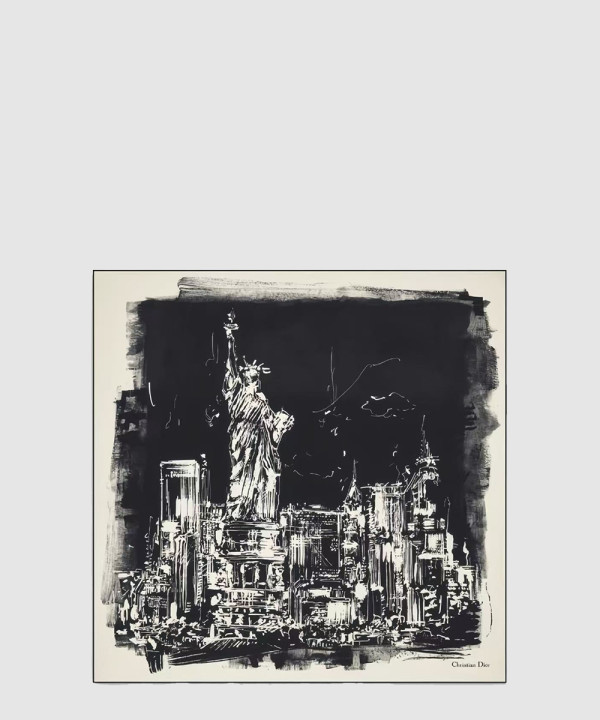 디올 New York 90 스퀘어 스카프 44NYL