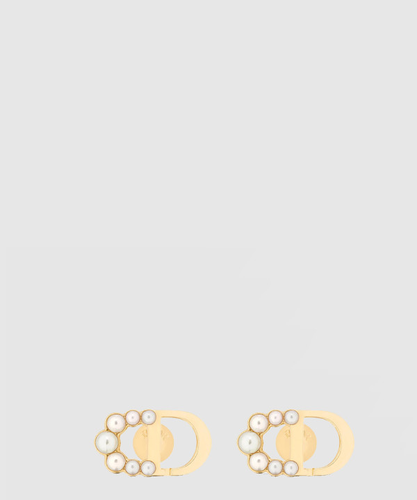 디올 Petit CD 미니 스터드 귀걸이 E3649