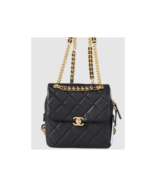 샤넬 멜로디 백팩 캐비어 AS3108