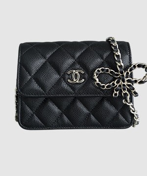 샤넬 리본 체인 WOC 미니백