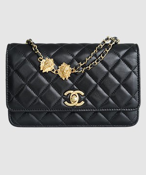 샤넬 미니 더블체인 WOC