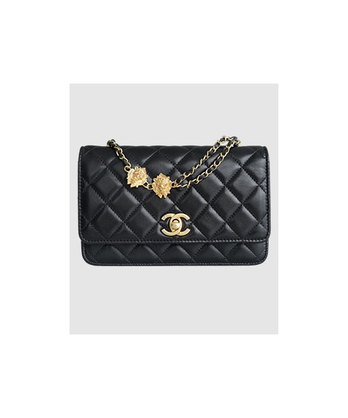 샤넬 미니 더블체인 WOC