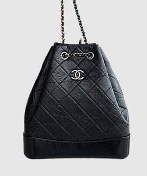 샤넬 가브리엘 백팩 블랙 라지