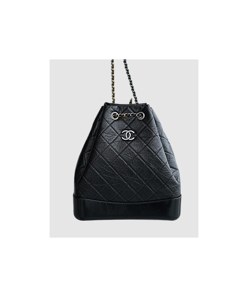 샤넬 가브리엘 백팩 블랙 라지