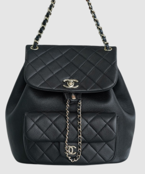 샤넬 22A 듀마 포켓 백 블랙 라지