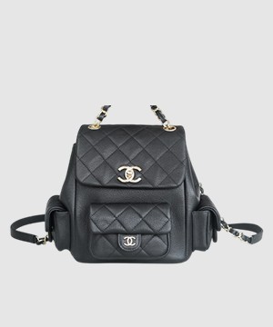 샤넬 23K 뉴 듀마백 라지 블랙