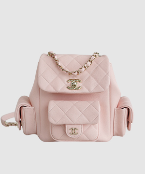 샤넬 23K 뉴 듀마백 스몰 핑크