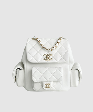 샤넬 23K 뉴 듀마백 스몰 화이트