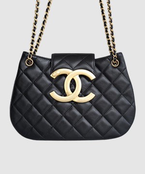 샤넬 24C 크루즈 메신저 백 라지 빅로고 퍼플 AS4609