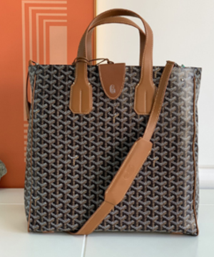 고야드 볼테르 토트백 블랙 탄