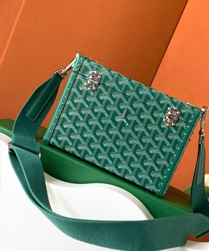 고야드 카세트 트렁크 백 그린