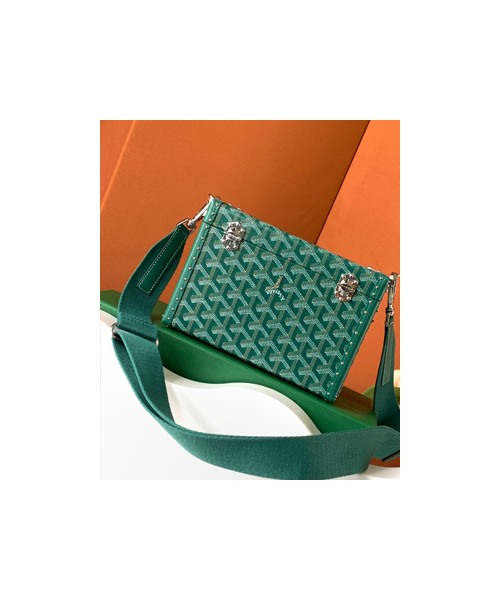 고야드 카세트 트렁크 백 그린